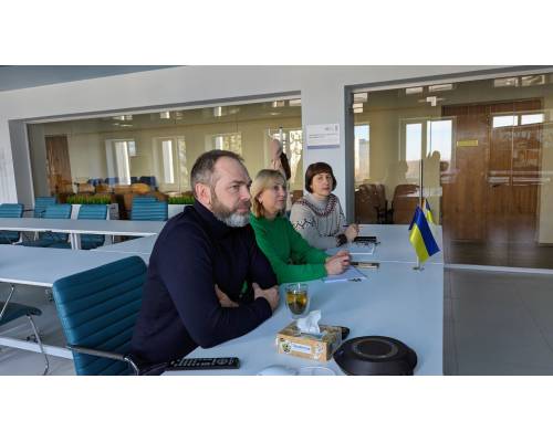 Сьогодні міський голова Микола Бакшеєв провів  онлайн-зустріч з представниками громадської організації «Друзі Спільноти Святого Егідія Sant» 