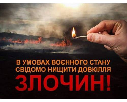 Рятувальники Харківщини попереджають: випалювати суху траву небезпечно ❗