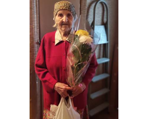 Вітаємо з 98-річчям Парасковію  Денисівну Набоку! 