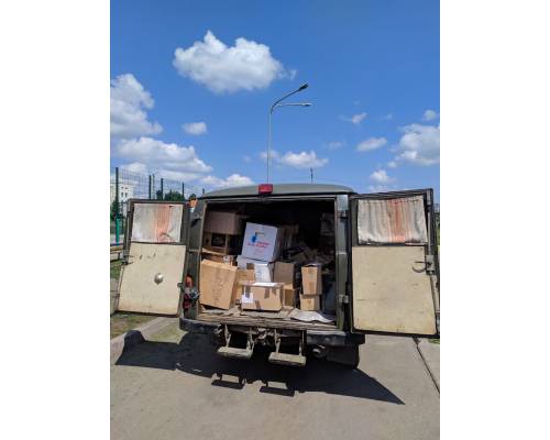 27 липня Первомайська громада отримала вантаж гуманітарної допомоги