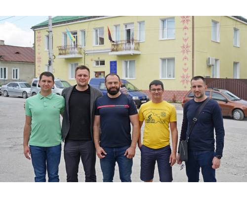 Міський голова Микола Бакшеєв та його перший заступник Антон Орєхов відвідали  Копичинецьку  громаду (Тернопільська область).