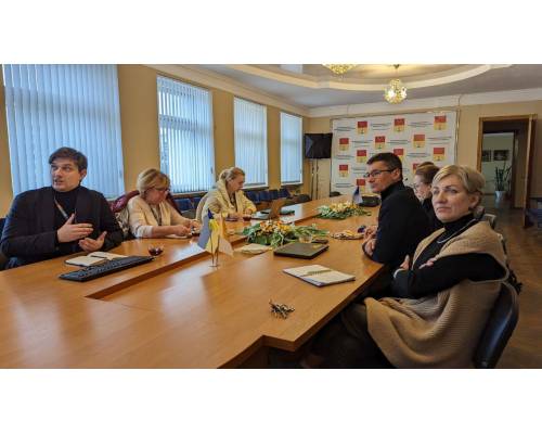 30 березня представники від ПРООН провели зустріч у Первомайській міській раді.